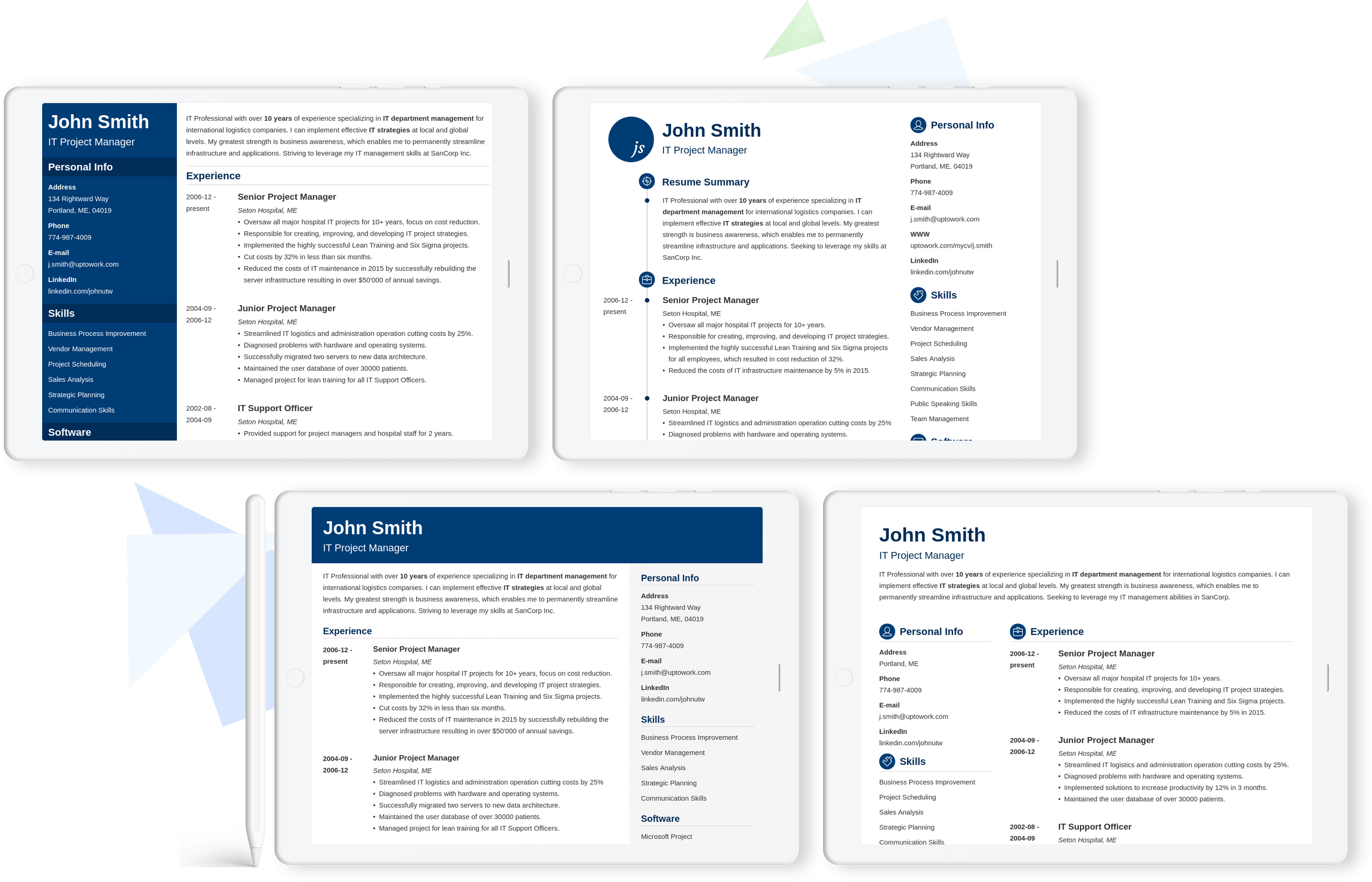 Crea un cv online che ti farà assumere