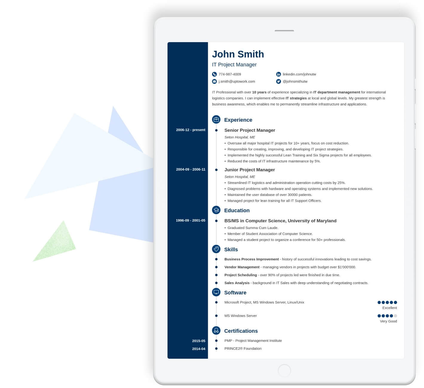 Crea un cv che ti farà assumere