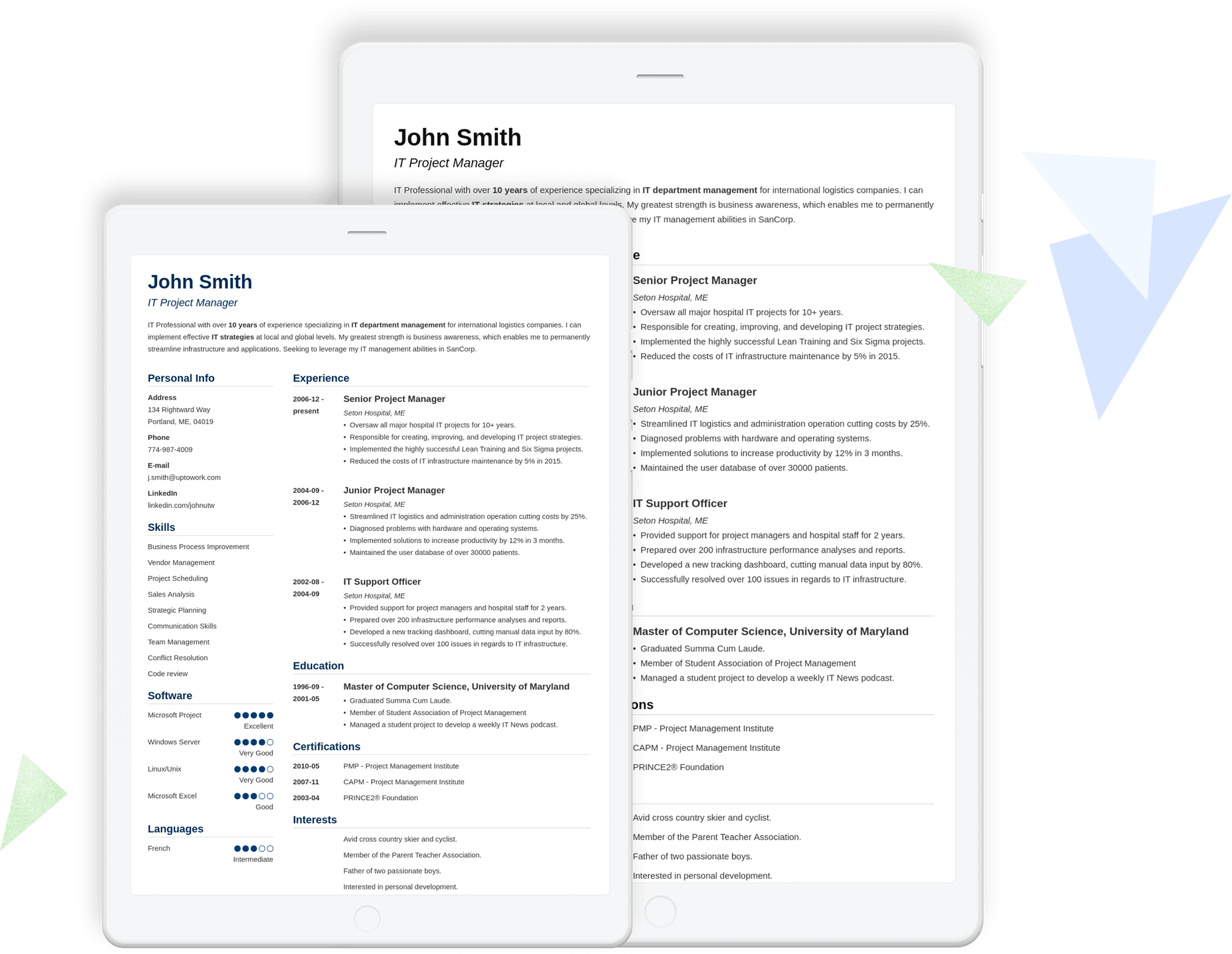 Crea un cv online che ti farà assumere