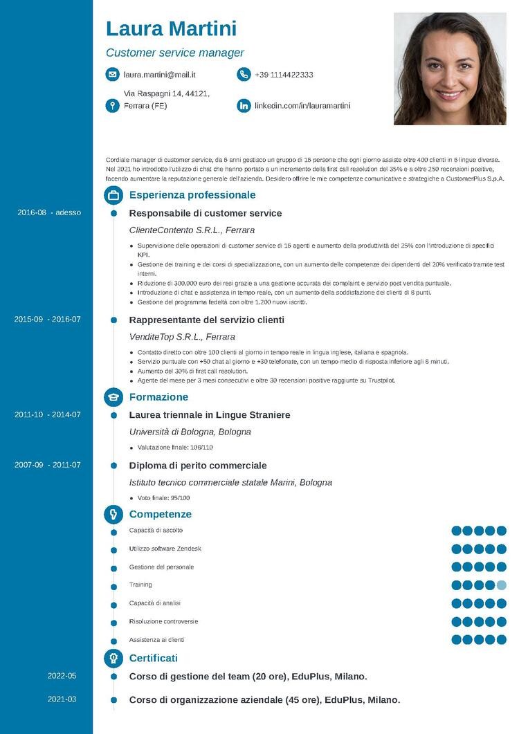 Allarmante Mensola Ultime Notizie Modello Cv Europeo 2016 Simile 