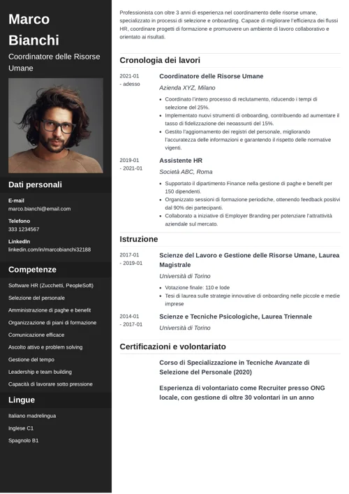 coordinatore HR